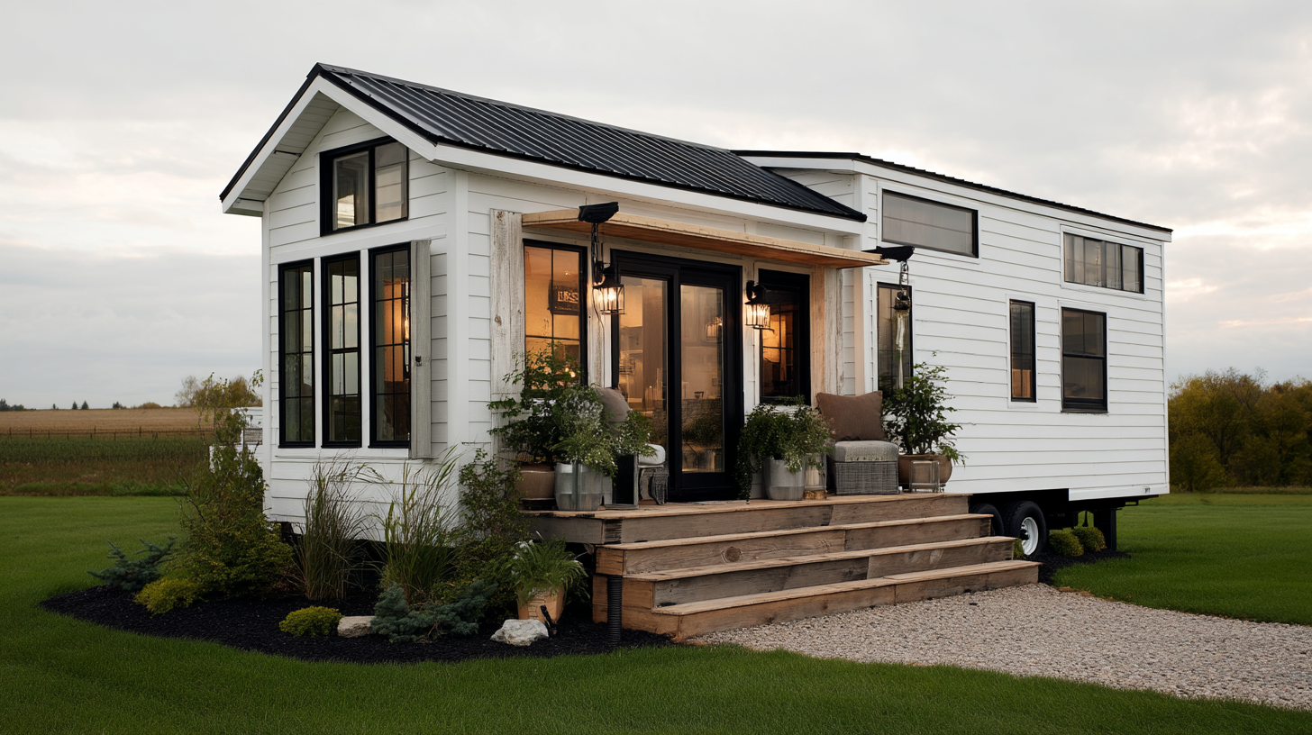 contentcreationteamkova farmhouse inspired tiny home with white 4e0790b7 1f9f 40ef 8e45 d78afa5578a7