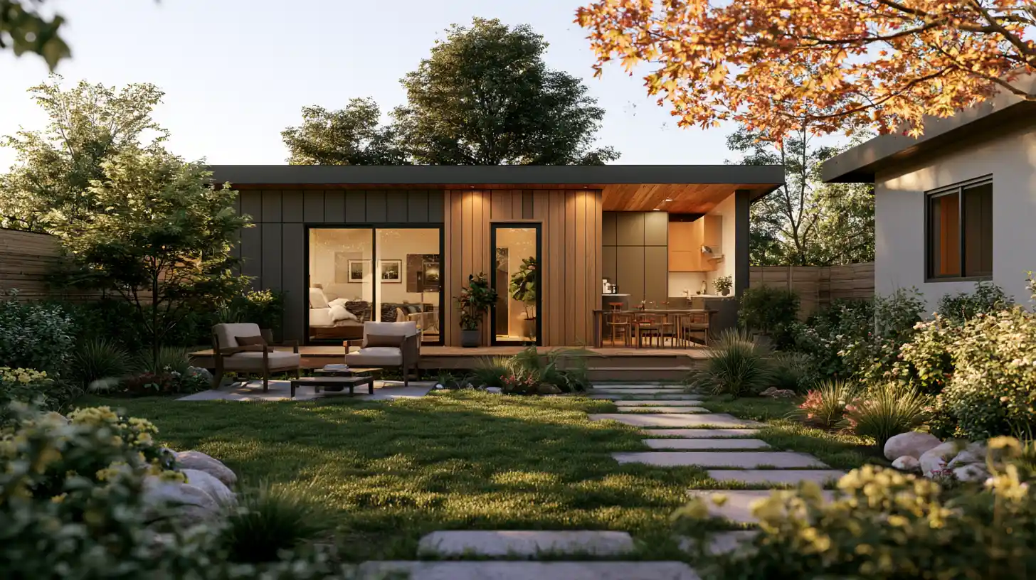 Compact California ADU designed around practical space and future needs