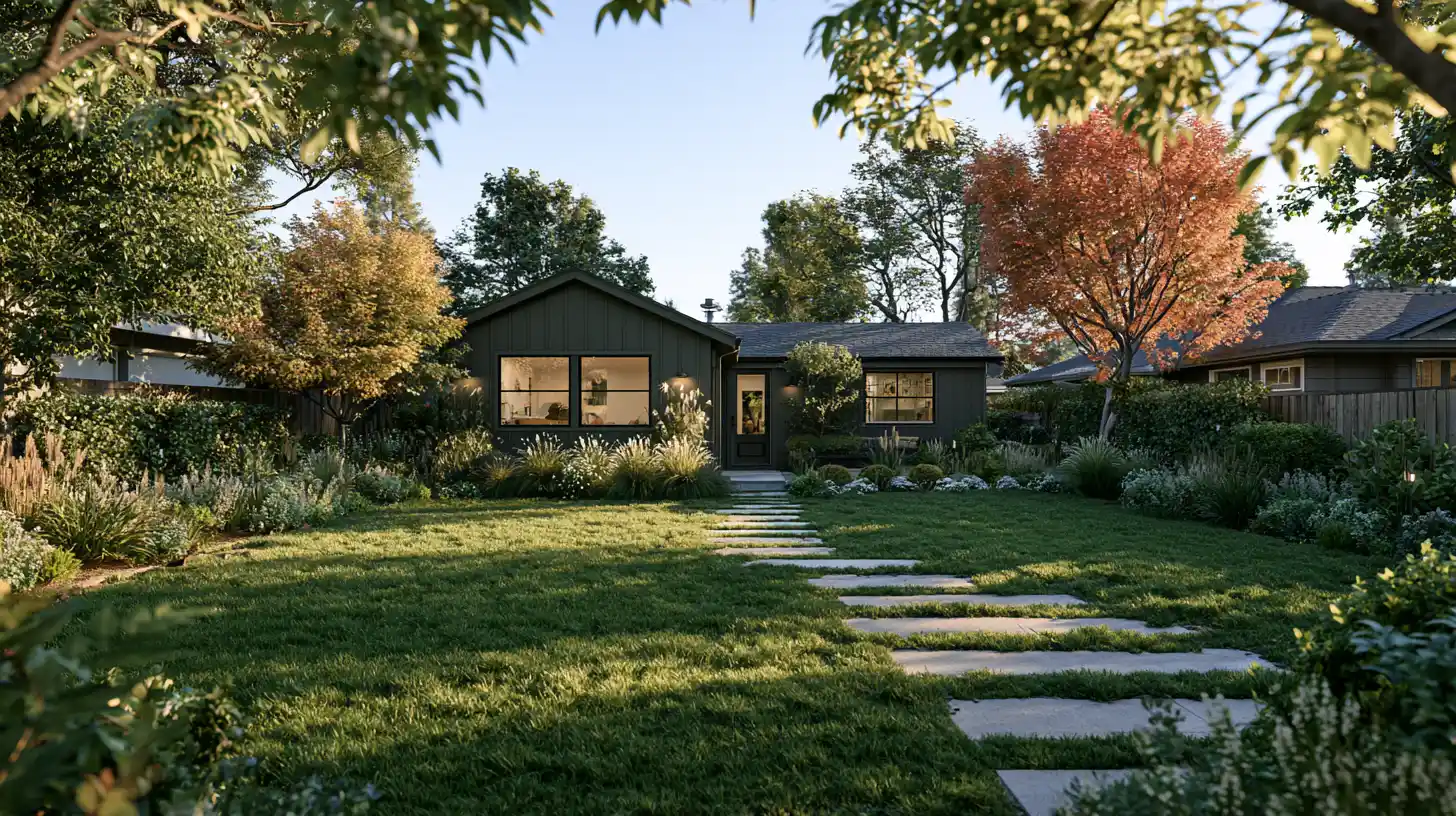 Finished California ADU designed to complement the main home and enhance property value