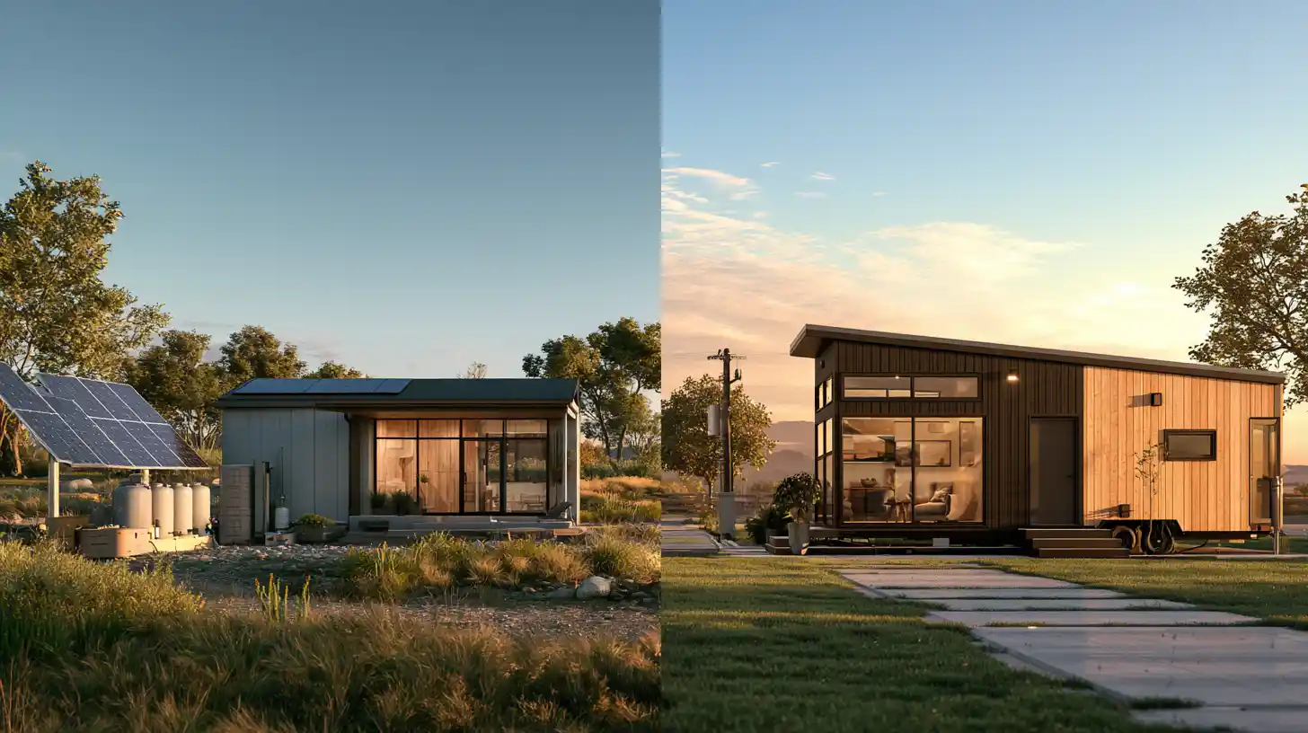 Off Grid vs Standard Tiny Home Living