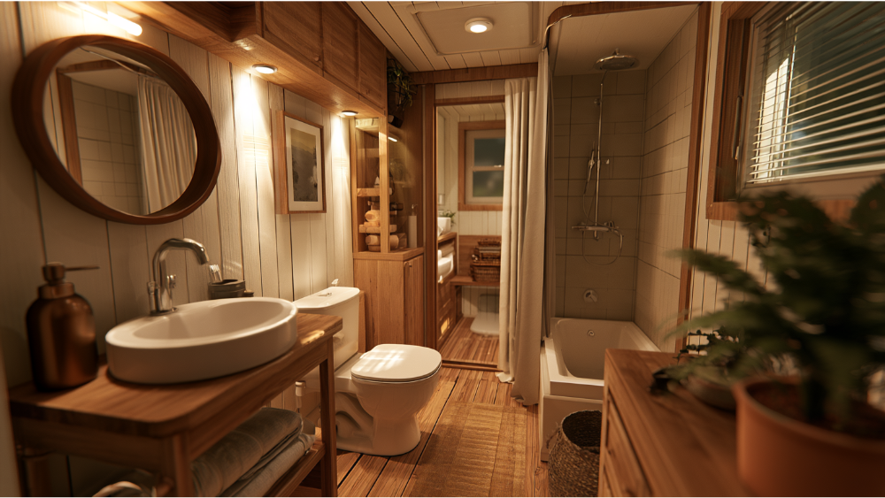 Choose the toilet and wastewater system before anything else