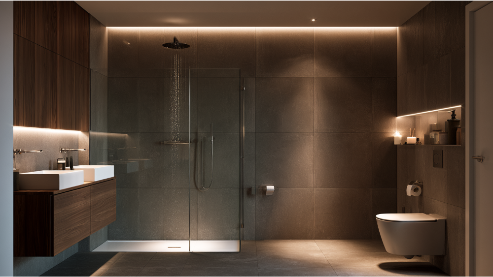 Wet room vs. dry bath: when the entire bathroom becomes the shower